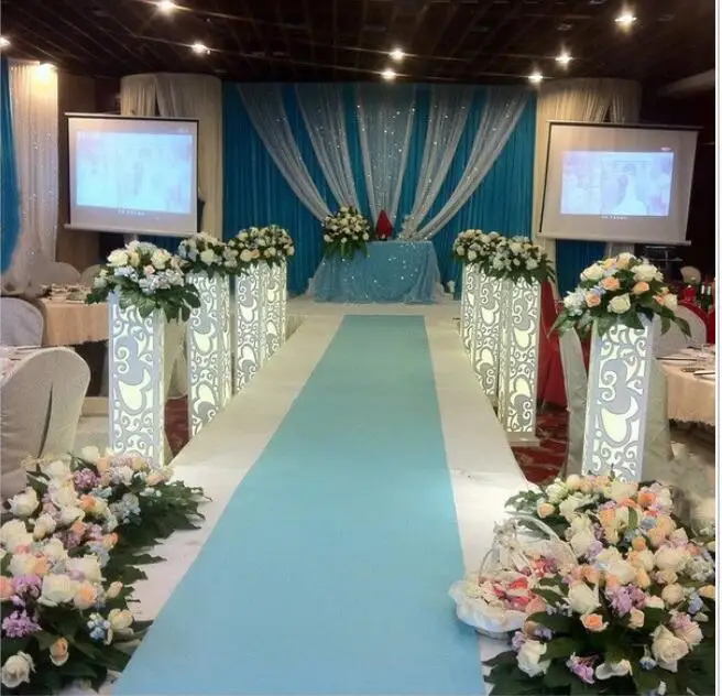 8pcs/lot 115*20*20cm Fantasy Wedding Carved Pillar Banquet Road Lead Stand Decoration With LED Light Built-In
8pcs/lot 115*20*20cm Fantasy Wedding Carved Pillar Banquet Road Lead Stand Decoration With LED Light Built-In