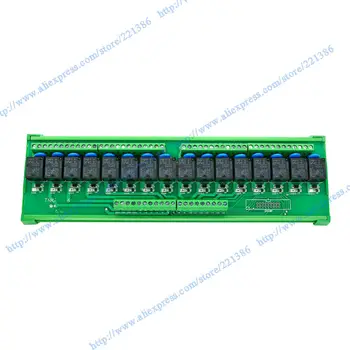 16 channel 24V 10A Omron relay module driver board output amplifier board PLC board DIN rail mounting NPN module
16 channel 24V 10A Omron relay module driver board output amplifier board PLC board DIN rail mounting NPN module