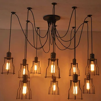 Livewin Loft Vintage Spider pendant lights Retro Industrial pendant lamps luminaire lamp Hanging lighting Suspension Fixtures
Livewin Loft Vintage Spider pendant lights Retro Industrial pendant lamps luminaire lamp Hanging lighting Suspension Fixtures