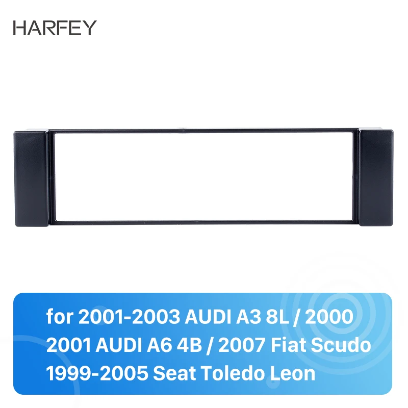 Harfey 1 DIN Car Radio Frame For 2001-2003 AUDI A3 8L 2000 2001 AUDI A6 4B 2007 Fiat Scudo 1999 2000 2003-2005 Seat Toledo Leon
Harfey 1 DIN Car Radio Frame For 2001-2003 AUDI A3 8L 2000 2001 AUDI A6 4B 2007 Fiat Scudo 1999 2000 2003-2005 Seat Toledo Leon