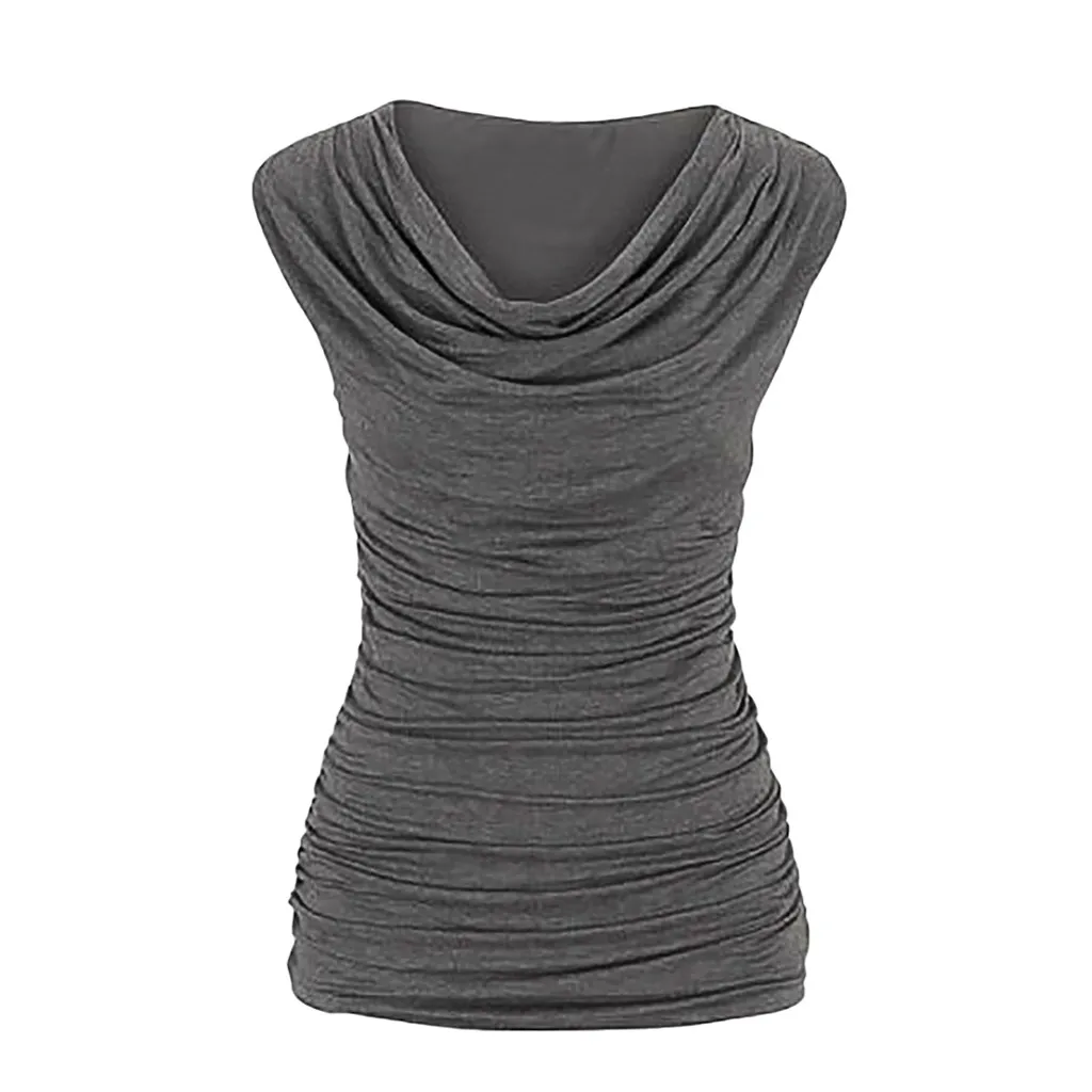 Summer Tank For Womens 2019 Women Casual Round Neck Pullover Sleeveless Slim Slimming T-shirt Tops Leisure Ladies T Shirts
Summer Tank For Womens 2019 Women Casual Round Neck Pullover Sleeveless Slim Slimming T-shirt Tops Leisure Ladies T Shirts