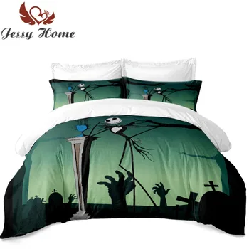 Halloween Cartoon Gift Bedding Set 3pcs 4pcs Green Duvet Cover Bed Set Back White Microfiber Bedclothes with Pillow Case
Halloween Cartoon Gift Bedding Set 3pcs 4pcs Green Duvet Cover Bed Set Back White Microfiber Bedclothes with Pillow Case
