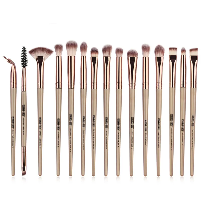 MAANGE 15Pcs Makeup Brushes Tool Set Cosmetic Powder Eye Shadow Foundation Blush Blending Beauty Make Up Brush Maquiagem #293040
MAANGE 15Pcs Makeup Brushes Tool Set Cosmetic Powder Eye Shadow Foundation Blush Blending Beauty Make Up Brush Maquiagem #293040