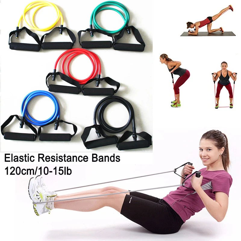 120cm Elastic Resistance Bands Yoga Pull Rope 10-15lb Fitness Workout Sports Bands Yoga Rubber Pull Rope Expander Banda Elastica
120cm Elastic Resistance Bands Yoga Pull Rope 10-15lb Fitness Workout Sports Bands Yoga Rubber Pull Rope Expander Banda Elastica