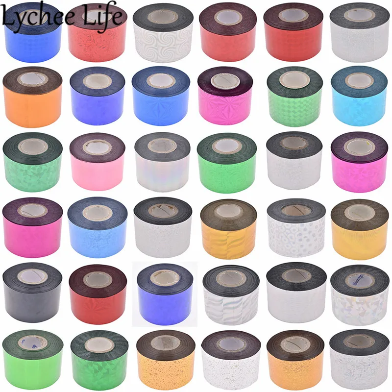 Lychee Life Multicolor Hot Stamping Foil Paper 4cm PET Foil Paper DIY Handmade Scrapbook Stamp Decorative Paper Supplies
Lychee Life Multicolor Hot Stamping Foil Paper 4cm PET Foil Paper DIY Handmade Scrapbook Stamp Decorative Paper Supplies