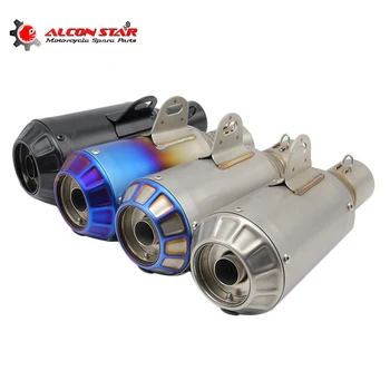Alconstar- Universal Motorcycle Motocross Modified AK Yoshimura Exhaust Muffler CBR125 CB400 CB600 YZF FZ400 Z750 Z1000
Alconstar- Universal Motorcycle Motocross Modified AK Yoshimura Exhaust Muffler CBR125 CB400 CB600 YZF FZ400 Z750 Z1000
