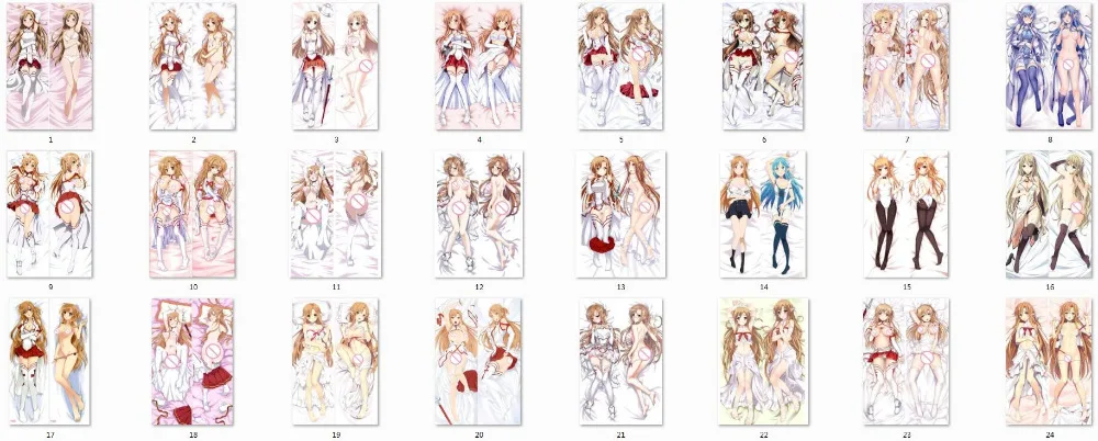sword art online (SAO) anime Characters sexy girl asuna throw pillow cover gun gale online GGO body Pillowcase
sword art online (SAO) anime Characters sexy girl asuna throw pillow cover gun gale online GGO body Pillowcase
