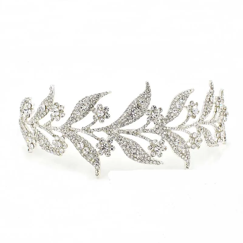 Vintage Silver Tiaras Crown for Wedding Hair Accessories Crystal hairwear Bride Hair Jewelry Women Headdress Free Shipping T-705
Vintage Silver Tiaras Crown for Wedding Hair Accessories Crystal hairwear Bride Hair Jewelry Women Headdress Free Shipping T-705