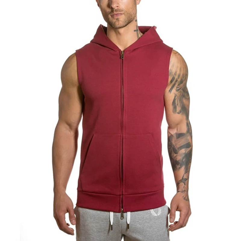 Zogga 2019 New Spring Summer Slim Korean Vest Sleeveless Sporting Waistcoat Vest Size S-XXL Fitness Bodybuilding Gym Tops
Zogga 2019 New Spring Summer Slim Korean Vest Sleeveless Sporting Waistcoat Vest Size S-XXL Fitness Bodybuilding Gym Tops