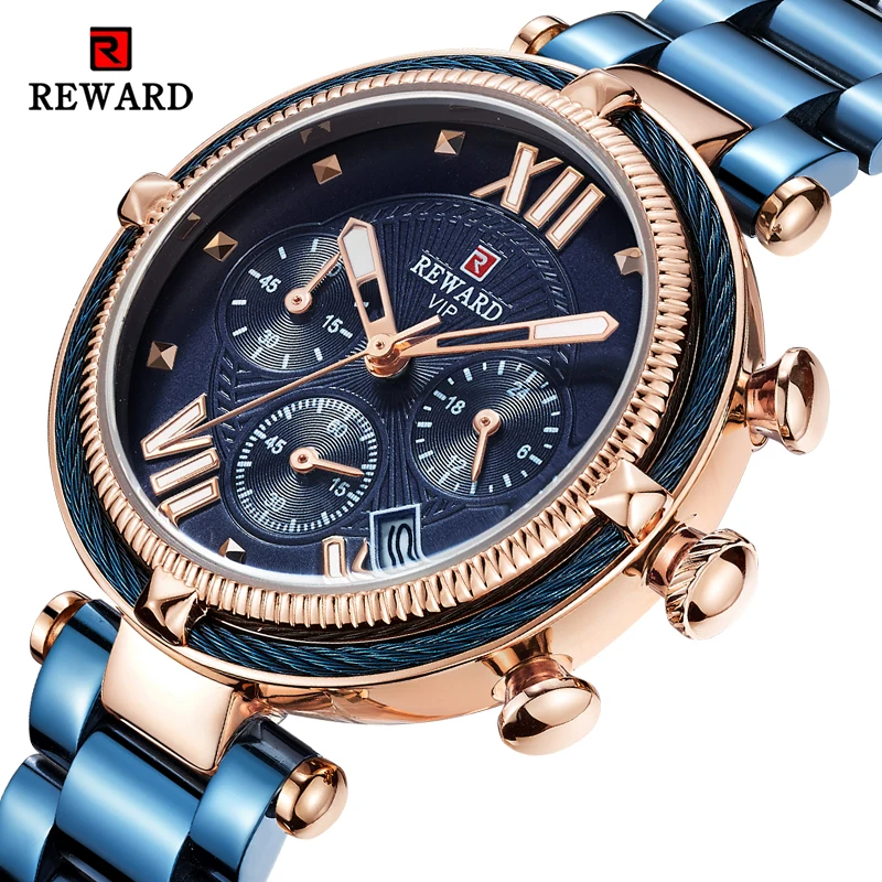 REWARD Top Brand Luxury Women Watches Fashion Steel Strip Quartz Watch For Montre Femme 2019 Ladies Wrist Watch Relogio Feminino
REWARD Top Brand Luxury Women Watches Fashion Steel Strip Quartz Watch For Montre Femme 2019 Ladies Wrist Watch Relogio Feminino