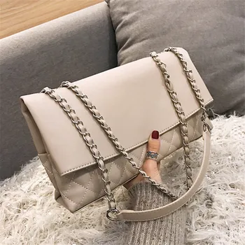 Big bag female 2019 new wave Korean version of the large-capacity Oblique span bag chain rhombic single shoulder bag
Big bag female 2019 new wave Korean version of the large-capacity Oblique span bag chain rhombic single shoulder bag