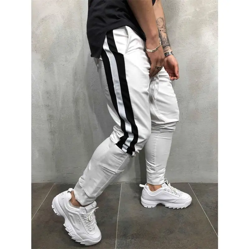 NEW Jogging Running Pants Men Striped Sport Fitness Joggers Sweatpants GYM Training Pants Men Bodybuilding Crossfit Trousers
NEW Jogging Running Pants Men Striped Sport Fitness Joggers Sweatpants GYM Training Pants Men Bodybuilding Crossfit Trousers