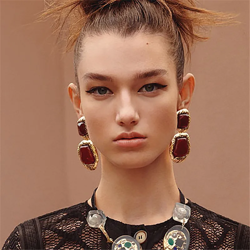 JURAN 2018 New ZA Vintage Fashion Drop Earrings Women Geometric Maxi Statement Hanging Earrings Bridal Party Accesssory Jewelry
JURAN 2018 New ZA Vintage Fashion Drop Earrings Women Geometric Maxi Statement Hanging Earrings Bridal Party Accesssory Jewelry