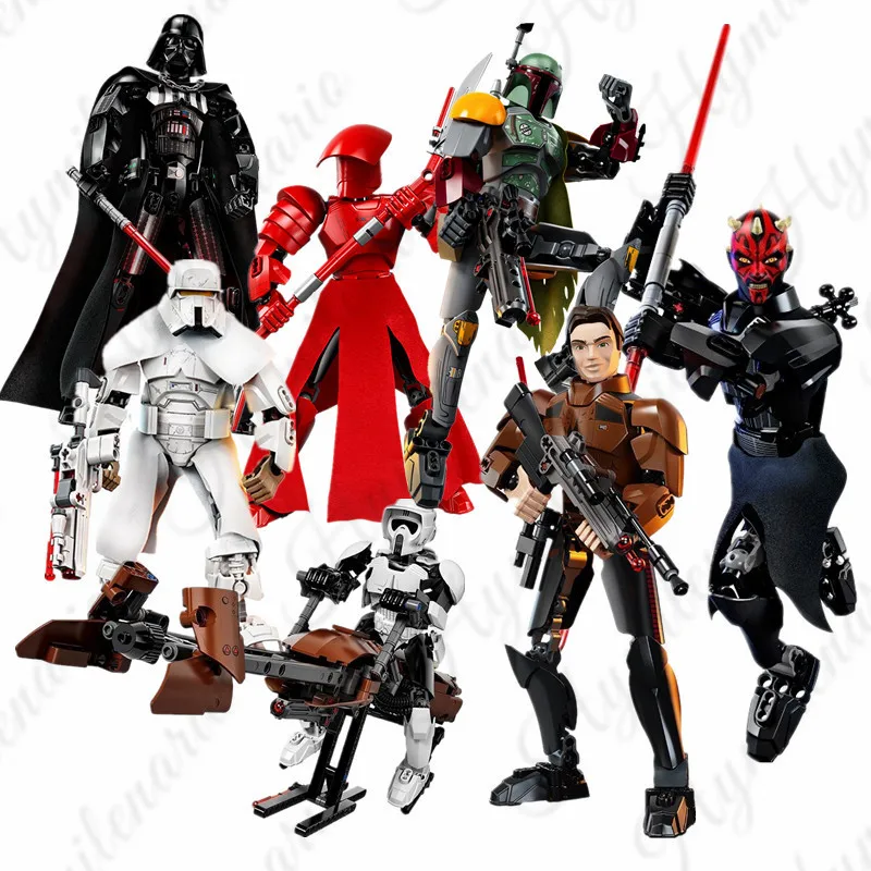 Star Wars Darth Maul Elite TIE Fighter Pilot Jyn Erso Elite Praetorian Guards Building Block Toy Compatible with Lego Star Wars
Star Wars Darth Maul Elite TIE Fighter Pilot Jyn Erso Elite Praetorian Guards Building Block Toy Compatible with Lego Star Wars
