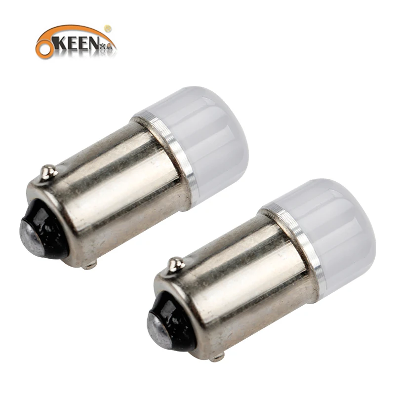 OKEEN 2pcs Super Bright 12V Car Led Light BA9S Ceramic COB LED Light Bulbs BA9S T4W Car License Plate Light Reading Lamp White
OKEEN 2pcs Super Bright 12V Car Led Light BA9S Ceramic COB LED Light Bulbs BA9S T4W Car License Plate Light Reading Lamp White
