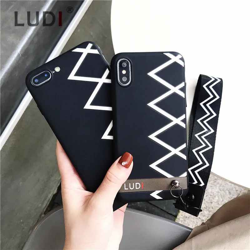 Simple Geomeric Patterned Phone Case for iPhone 7 Case for iPhone X XR XS MAX 6/6S/7/8 Plus Vintage Wrist Strap Matte Back Cover
Simple Geomeric Patterned Phone Case for iPhone 7 Case for iPhone X XR XS MAX 6/6S/7/8 Plus Vintage Wrist Strap Matte Back Cover
