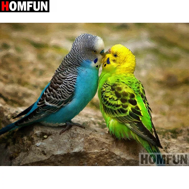 HOMFUN Full Square/Round Drill 5D DIY Diamond Painting "Animal bird parrot" 3D Diamond Embroidery Cross Stitch Home Decor A19849
HOMFUN Full Square/Round Drill 5D DIY Diamond Painting "Animal bird parrot" 3D Diamond Embroidery Cross Stitch Home Decor A19849
