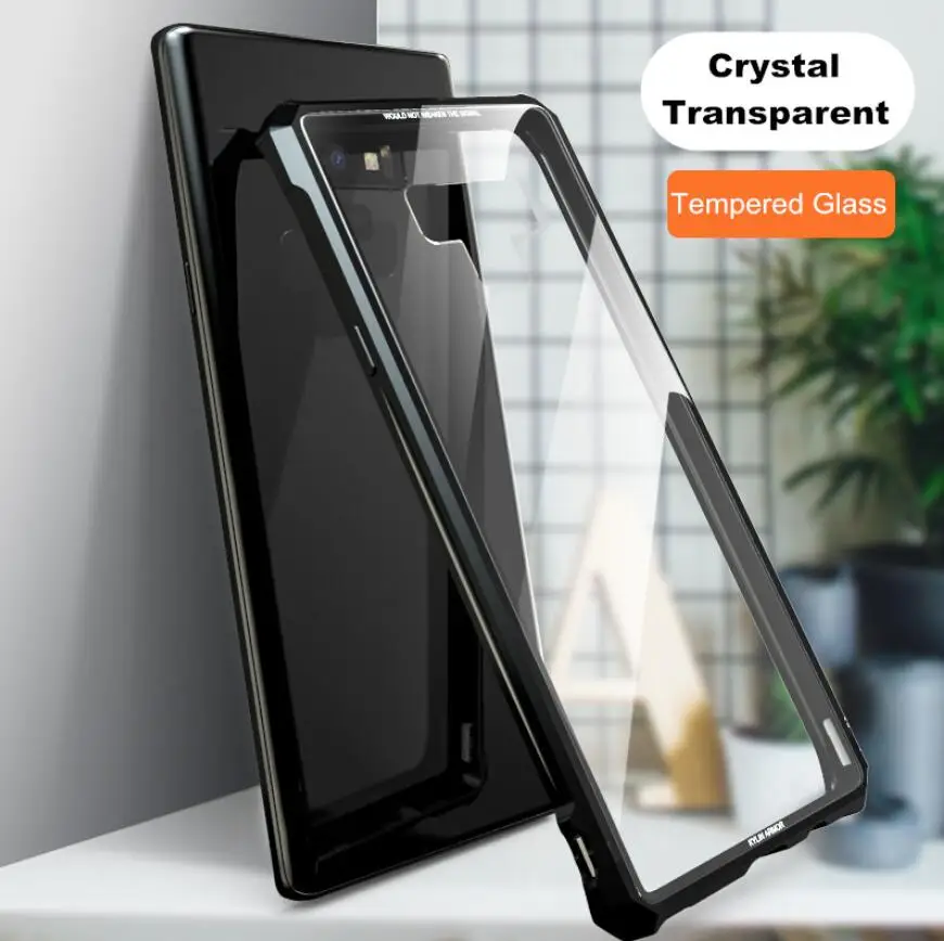 Buckle Design Screws Free Metal Aluminum Frame Case For Samsung Galaxy S8 S9 Plus Note 8 9 S7 Edge S7 Tempered Glass Back Cover
Buckle Design Screws Free Metal Aluminum Frame Case For Samsung Galaxy S8 S9 Plus Note 8 9 S7 Edge S7 Tempered Glass Back Cover