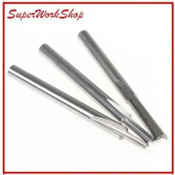 5 pcs 1/8'' Carbide Double Two Flute Straight Router Bit Wood Cutter End Mill Cutter CNC for Engraving CED 2.5mm CEL 12mm
5 pcs 1/8'' Carbide Double Two Flute Straight Router Bit Wood Cutter End Mill Cutter CNC for Engraving CED 2.5mm CEL 12mm