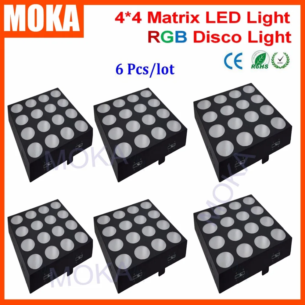 6PCS/LOT 16 Heads Led Matrix Light 30W RGB 3 in 1 COB Led Par Light Good Wall Wash Effect For Club
6PCS/LOT 16 Heads Led Matrix Light 30W RGB 3 in 1 COB Led Par Light Good Wall Wash Effect For Club
