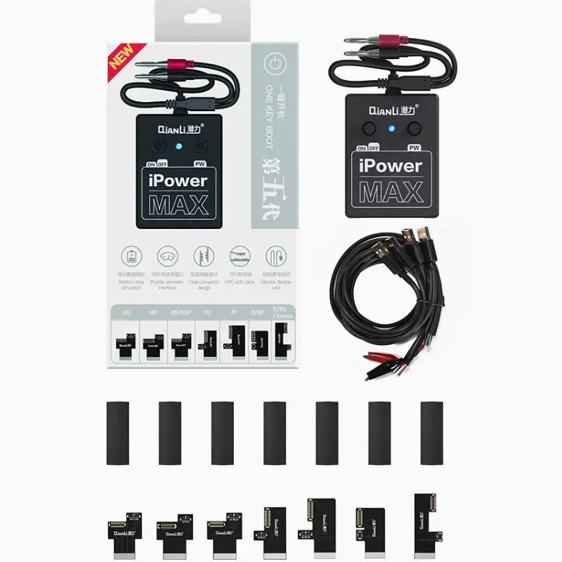 Professional iPower MAX Pro Power Supply Test Cable DC Power Control Test Cable for iPhone X 8 8P 7 7 plus 6S 6SP 6 6P
Professional iPower MAX Pro Power Supply Test Cable DC Power Control Test Cable for iPhone X 8 8P 7 7 plus 6S 6SP 6 6P