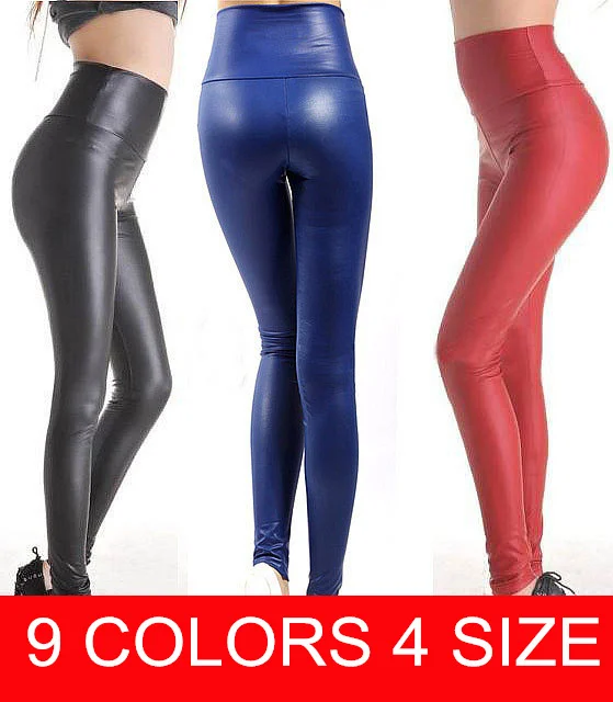 Plus Size Free shipping 2016 New Fashion women's Sexy Skinny Faux Leather High Waist Leggings Pants XS/S/M/L/XL 17 colors 20
Plus Size Free shipping 2016 New Fashion women's Sexy Skinny Faux Leather High Waist Leggings Pants XS/S/M/L/XL 17 colors 20