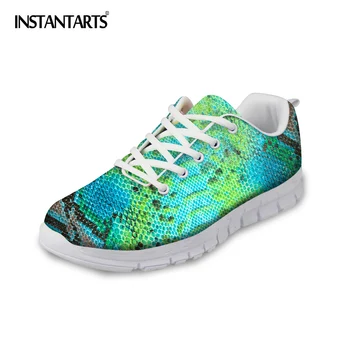 INSTANTARTS Green Snakeskin Printed Men Casual Shoes Breathable Mesh Sneakers for Man Boys Light-weight Walking Flat Shoes Male
INSTANTARTS Green Snakeskin Printed Men Casual Shoes Breathable Mesh Sneakers for Man Boys Light-weight Walking Flat Shoes Male