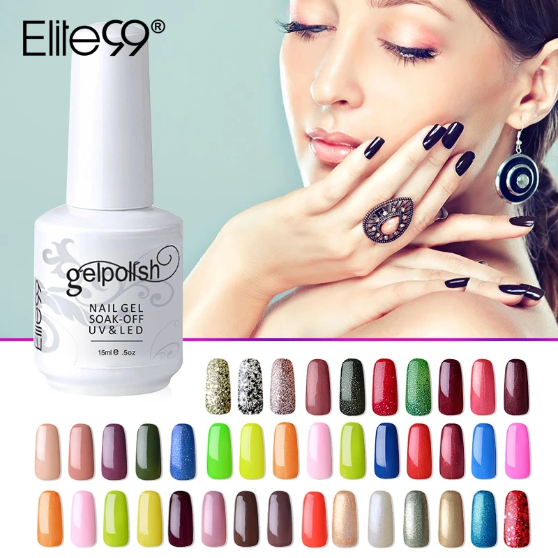 Elite99 15ml UV Gel Polish Lacquer Base Top Coat Needed Polish Long-lasting Nail Gel Varnishes Pick 1 From 298 Gorgeous Colors
Elite99 15ml UV Gel Polish Lacquer Base Top Coat Needed Polish Long-lasting Nail Gel Varnishes Pick 1 From 298 Gorgeous Colors