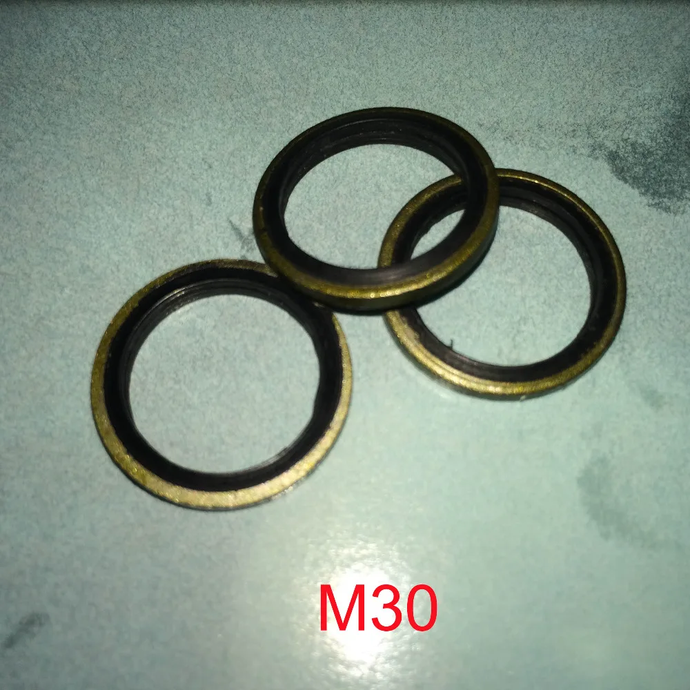20 PCS Oil Drain Plug Rubber Metal Gasket Fits M30
20 PCS Oil Drain Plug Rubber Metal Gasket Fits M30