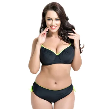 New Push Up Bikinis 2017 Sexy Women High Waist Solid Color Bikini Set Plus Size Swimwear Swimming Suit Swimsuits 3XL 4XL 5XL
New Push Up Bikinis 2017 Sexy Women High Waist Solid Color Bikini Set Plus Size Swimwear Swimming Suit Swimsuits 3XL 4XL 5XL