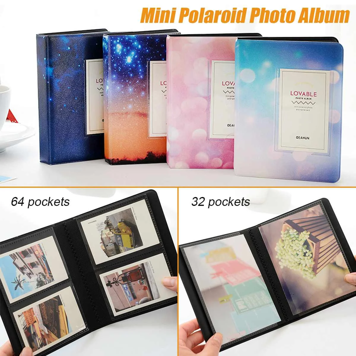 32/64 Pockets Photo Album Star Sky Picture Storage Frame Insert Page Album Children Lovers Wedding Travel Memory DIY Book Gifts
32/64 Pockets Photo Album Star Sky Picture Storage Frame Insert Page Album Children Lovers Wedding Travel Memory DIY Book Gifts
