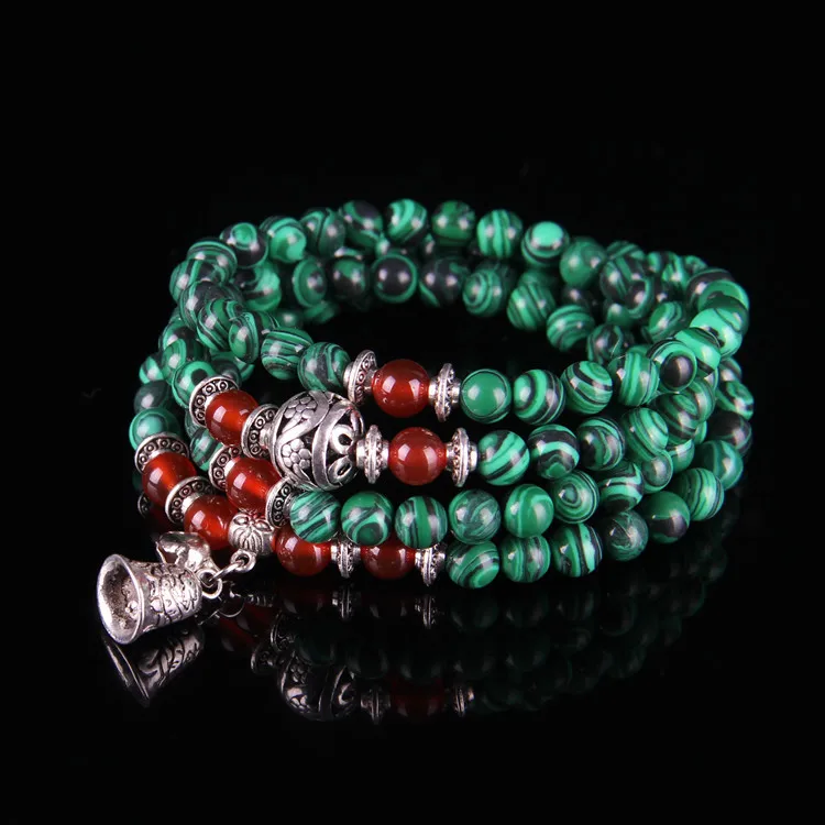 lady's women's silver jewelry 6mm atural Malachite and Red Stone Stone 108 Beads Beaded Strand Bracelets Tibetan Rosary Buddhism
lady's women's silver jewelry 6mm atural Malachite and Red Stone Stone 108 Beads Beaded Strand Bracelets Tibetan Rosary Buddhism