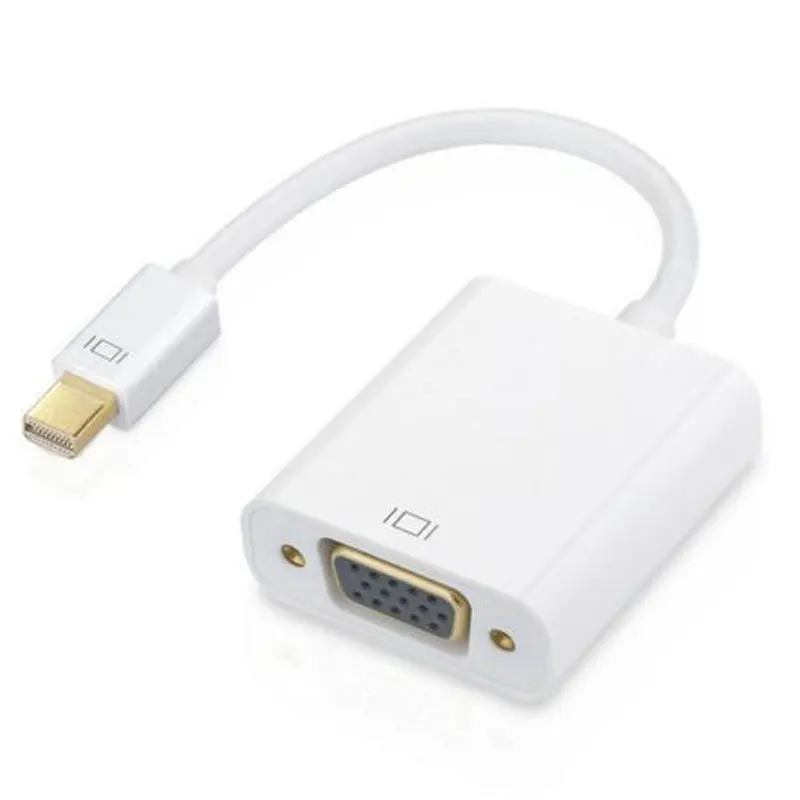 Original AHHROOU For MacBook Air Pro iMac Mac Mini Thunderbolt Mini DisplayPort Display Port Mini DP To VGA Cable Adapter 1080P
Original AHHROOU For MacBook Air Pro iMac Mac Mini Thunderbolt Mini DisplayPort Display Port Mini DP To VGA Cable Adapter 1080P
