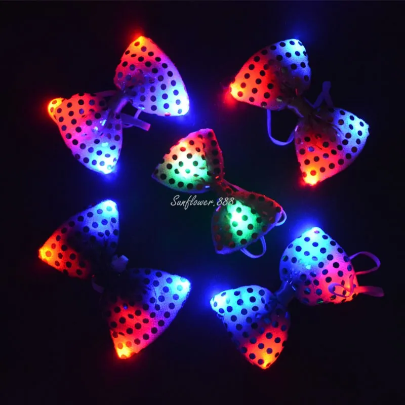 Women Girl Kids Light Flashing LED Sequin Bow Tie Bowtie Fancy Dress Costume Cosplay Neckwear Party Wedding Decoration
Women Girl Kids Light Flashing LED Sequin Bow Tie Bowtie Fancy Dress Costume Cosplay Neckwear Party Wedding Decoration