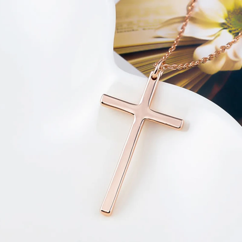 Simple Cross Pendant Necklace For Women Girl Gifts Statement Jesus Collier Fashion Religous Christian Jewelry C35
Simple Cross Pendant Necklace For Women Girl Gifts Statement Jesus Collier Fashion Religous Christian Jewelry C35