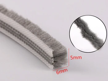5mm x 6mm aluminum door sliding window tape pile brush seal strip weatherstrip draught excluder
5mm x 6mm aluminum door sliding window tape pile brush seal strip weatherstrip draught excluder