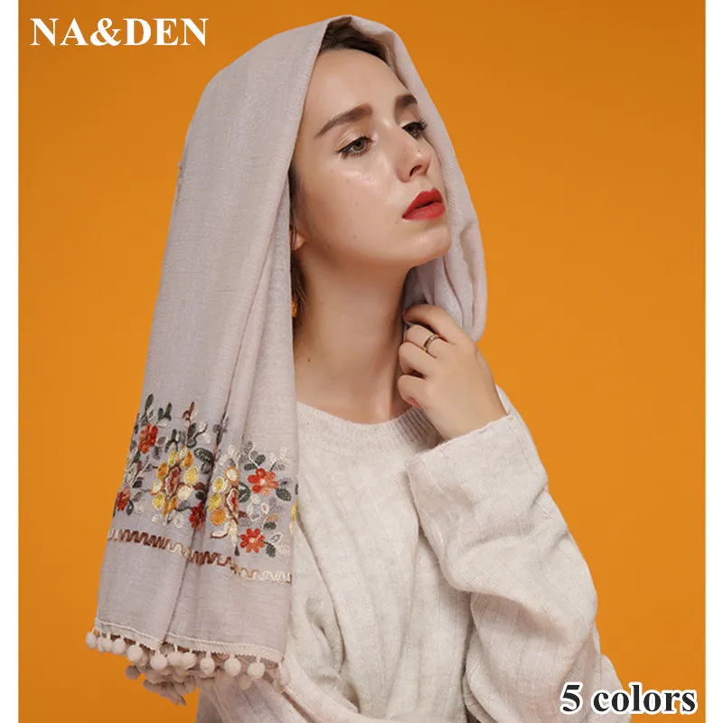 hot sale floral shawl elegant flower design embroidery scarf Euro popular brand women scarves and shawls soft pashmina pompom
hot sale floral shawl elegant flower design embroidery scarf Euro popular brand women scarves and shawls soft pashmina pompom