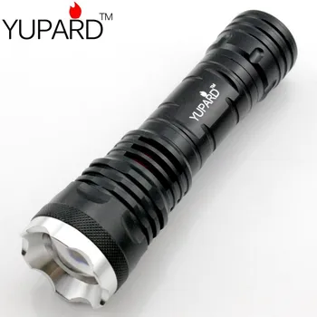 YUPARD XM-L2 LED Adjustable Zoomable torch flashlight lamp light super T6 LED 5 modes AAA 18650 rechargeable battery
YUPARD XM-L2 LED Adjustable Zoomable torch flashlight lamp light super T6 LED 5 modes AAA 18650 rechargeable battery
