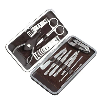 1Set Professional Manicure Tool Set Stainless Steel Nail Clipper Nail Tools Pedicure Kit Travel & Grooming Kit With Luxurious Ca
1Set Professional Manicure Tool Set Stainless Steel Nail Clipper Nail Tools Pedicure Kit Travel & Grooming Kit With Luxurious Ca