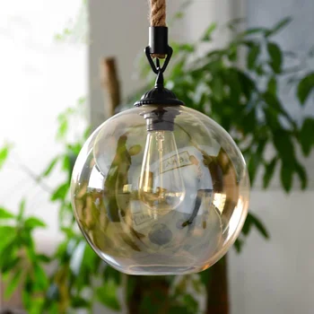 loft American retro rope lighting bar restaurant lights living room clothing creative personality glass pendant lights
loft American retro rope lighting bar restaurant lights living room clothing creative personality glass pendant lights