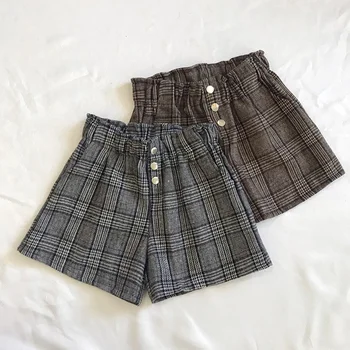 LYJMTDBK Shorts women's autumn and winter new wide-leg pants loose high waist was thin women's retro plaid elastic casual shorts
LYJMTDBK Shorts women's autumn and winter new wide-leg pants loose high waist was thin women's retro plaid elastic casual shorts