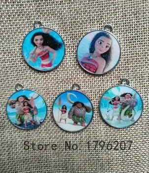 50 Pcs Princess Moana Cartoon Charm Necklace/Bracelet/Earrings Pendants DIY Jewelry Making Accessories T-01
50 Pcs Princess Moana Cartoon Charm Necklace/Bracelet/Earrings Pendants DIY Jewelry Making Accessories T-01