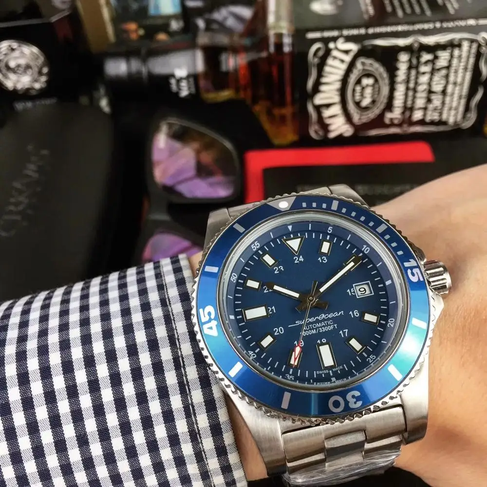 Top brand luxury mens watch Y1739316/C959/162A 44 mm blue dial ceramic bezel stainless steel strap aaa mechanical sports watches
Top brand luxury mens watch Y1739316/C959/162A 44 mm blue dial ceramic bezel stainless steel strap aaa mechanical sports watches