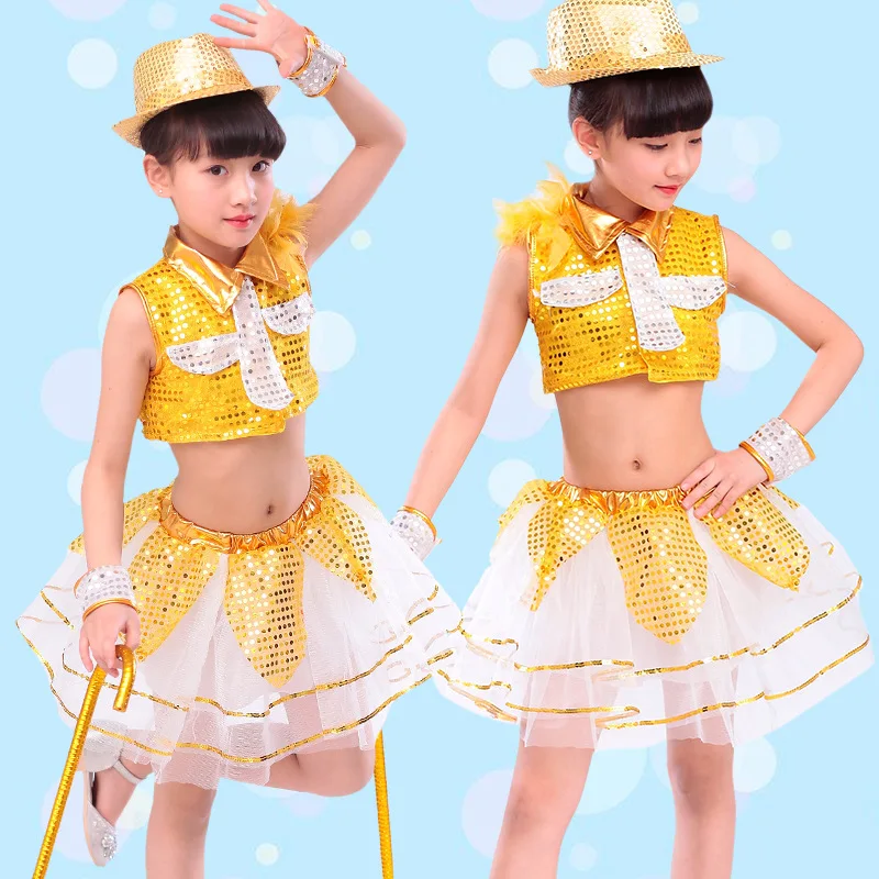 Boy and Girl Jazz dance Shining Clothes Children Dance Costume Jazz Wear Kids Hip-hop Competitions Performance Stage Clothing
Boy and Girl Jazz dance Shining Clothes Children Dance Costume Jazz Wear Kids Hip-hop Competitions Performance Stage Clothing