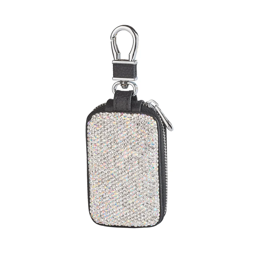 Shiny Car Key Case Styling Key Bag With Diamonds PU Hand Made Auto Key Holder 1 Pcs
Shiny Car Key Case Styling Key Bag With Diamonds PU Hand Made Auto Key Holder 1 Pcs