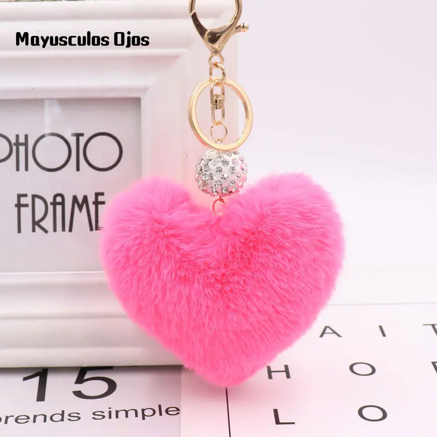 1PC Fashion Drill Ball Love Heart Shaped Plush Keychain Pendant Drill Ball Heart Car Bag Pendant Plush Toys
1PC Fashion Drill Ball Love Heart Shaped Plush Keychain Pendant Drill Ball Heart Car Bag Pendant Plush Toys