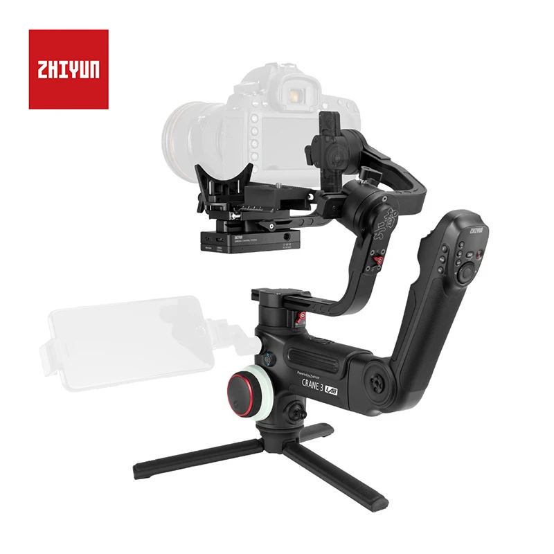 Zhiyun WEEBILL LAB 3-Axis Handheld Gimbal Stabilizer for Almost All Mirrorless Cameras,Smartphone,Max Support 3KG New Model
Zhiyun WEEBILL LAB 3-Axis Handheld Gimbal Stabilizer for Almost All Mirrorless Cameras,Smartphone,Max Support 3KG New Model