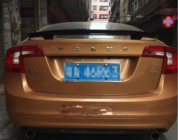ABS PRIMER CAR REAR WING TRUNK SPOILER FOR VOLVO S60 S60L 2011 2012 2013 2014 2015 2016 2017 2018 BY EMS 
ABS PRIMER CAR REAR WING TRUNK SPOILER FOR VOLVO S60 S60L 2011 2012 2013 2014 2015 2016 2017 2018 BY EMS