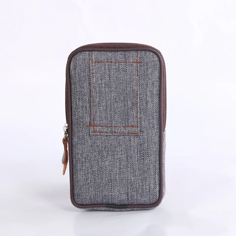 Universal Pouch Case For iphone XS X 5 5s se 6 7 8 plus Waist Bag Magnetic Cloth Belt Clip cover Sports Mobile Phone Pocket Bag (3)