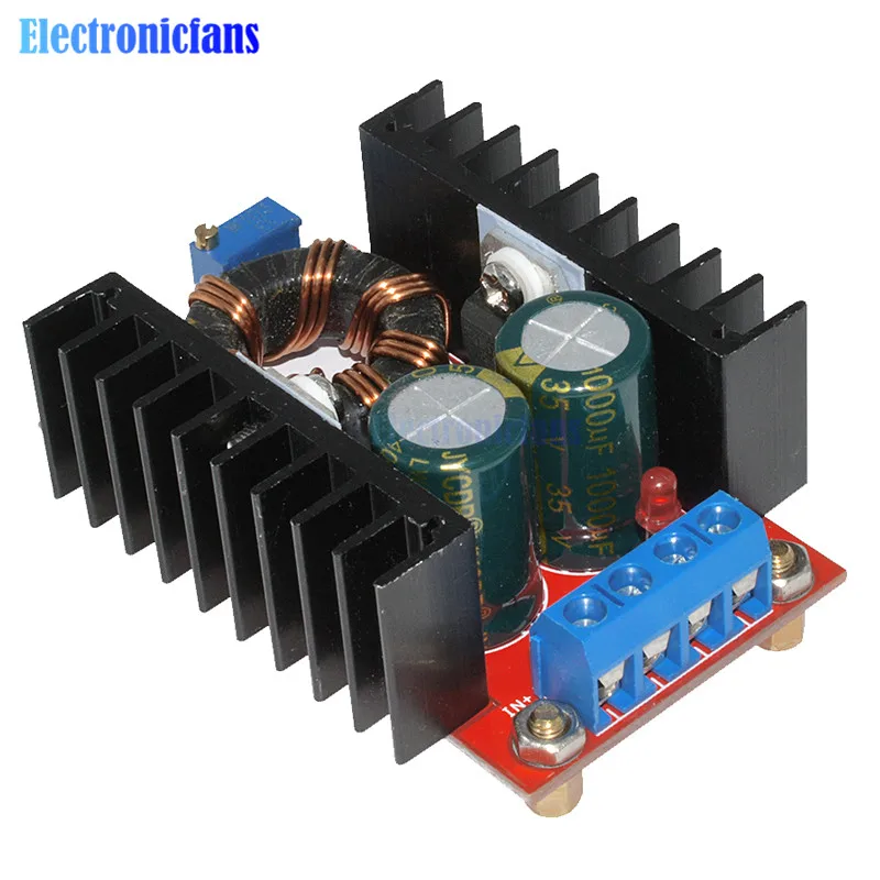 150W DC-DC Boost Converter Step Up Power Supply Module 10-32V To 12-35V 10A Laptop Voltage Charge Board For Arduino
150W DC-DC Boost Converter Step Up Power Supply Module 10-32V To 12-35V 10A Laptop Voltage Charge Board For Arduino